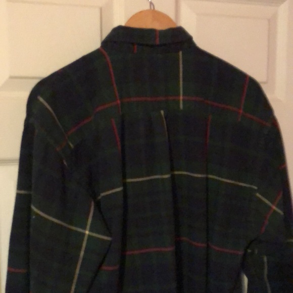 Gitman Brothers Multicolor Plaid Flannel Shirt Mens Large L - Picture 13 of 16